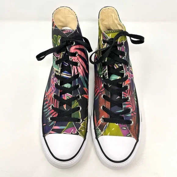 Converse Chuck Taylor All Star HI Unisex Shoes Fuchsia Glow/ Menta/ White - Picture 6 of 13